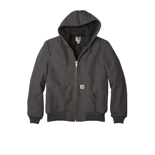 Carhartt Quilted-Flannel-Lined Duck Active Jac.