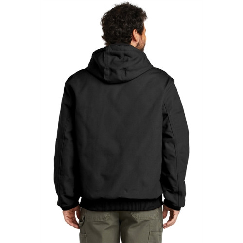 Carhartt Quilted-Flannel-Lined Duck Active Jac.