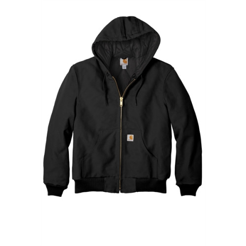 Carhartt Quilted-Flannel-Lined Duck Active Jac.