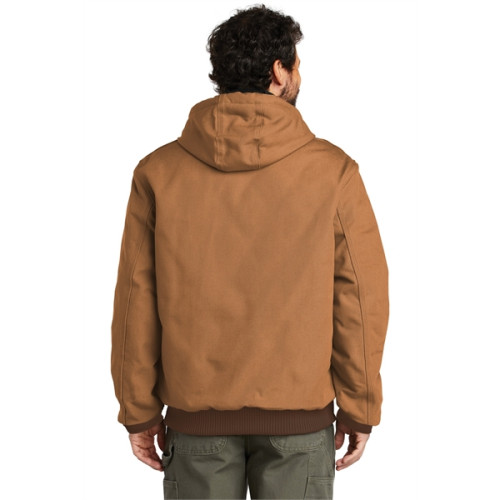 Carhartt Quilted-Flannel-Lined Duck Active Jac.