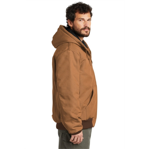 Carhartt Quilted-Flannel-Lined Duck Active Jac.