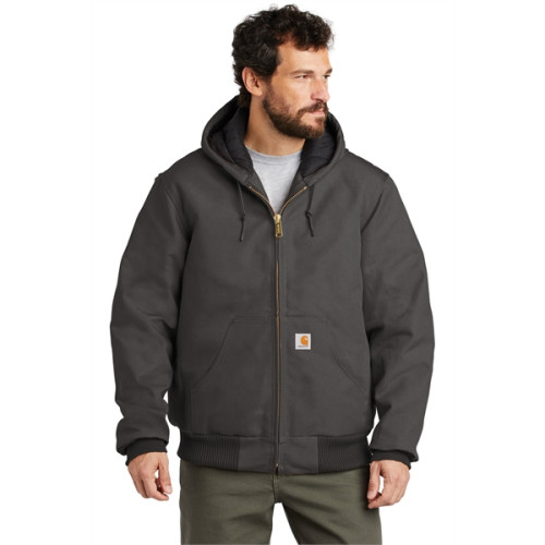 Carhartt Quilted-Flannel-Lined Duck Active Jac.