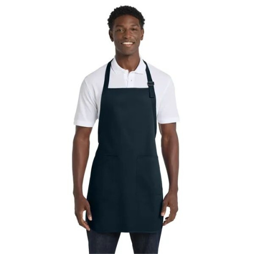 Port Authority Full-Length Apron with Pockets.
