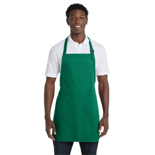 Port Authority Full-Length Apron with Pockets.