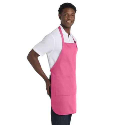 Port Authority Full-Length Apron with Pockets.