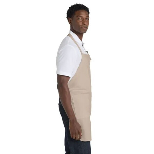 Port Authority Full-Length Apron with Pockets.