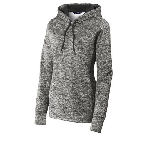 Sport-Tek Women's PosiCharge Electric Heather Fleece Hood...