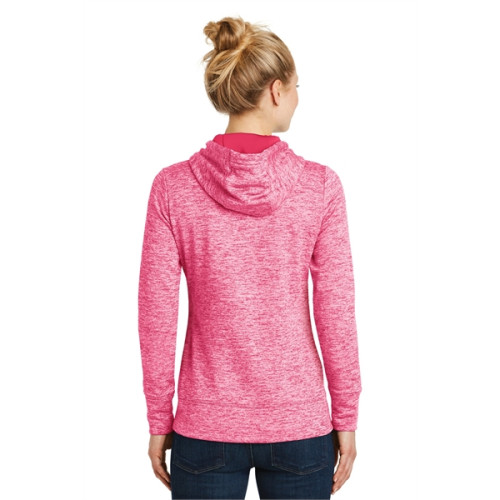 Sport-Tek Women's PosiCharge Electric Heather Fleece Hood...