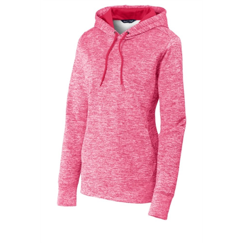 Sport-Tek Women's PosiCharge Electric Heather Fleece Hood...