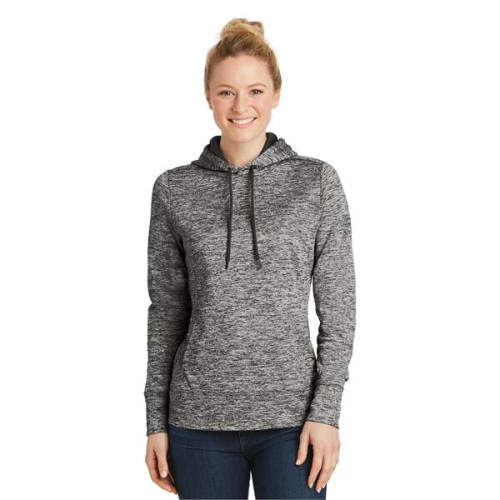 Sport-Tek Women's PosiCharge Electric Heather Fleece Hood...