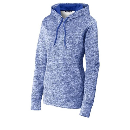 Sport-Tek Women's PosiCharge Electric Heather Fleece Hood...