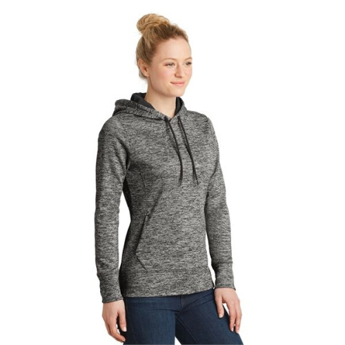 Sport-Tek Women's PosiCharge Electric Heather Fleece Hood...