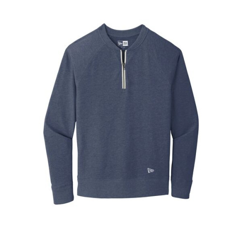 New Era Sueded Cotton Blend 1/4-Zip Pullover