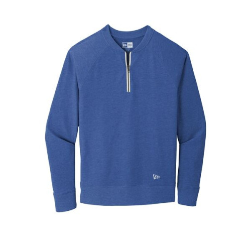 New Era Sueded Cotton Blend 1/4-Zip Pullover