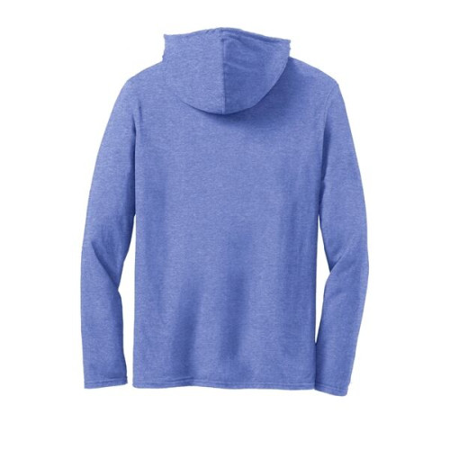 Gildan 100% Ring Spun Cotton Long Sleeve Hooded T-Shirt.