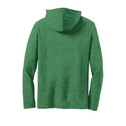 Gildan 100% Ring Spun Cotton Long Sleeve Hooded T-Shirt.
