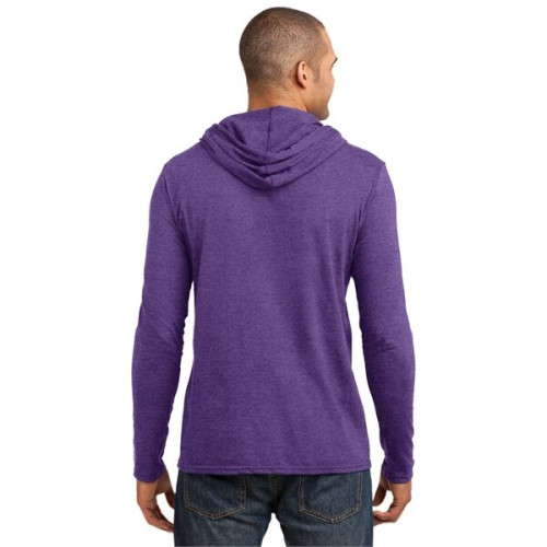 Gildan 100% Ring Spun Cotton Long Sleeve Hooded T-Shirt.