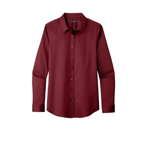 Port Authority Women's Long Sleeve SuperPro React Twill S...