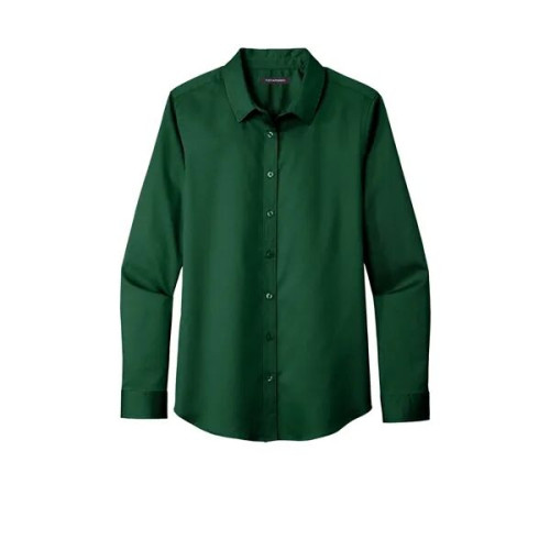 Port Authority Women's Long Sleeve SuperPro React Twill S...