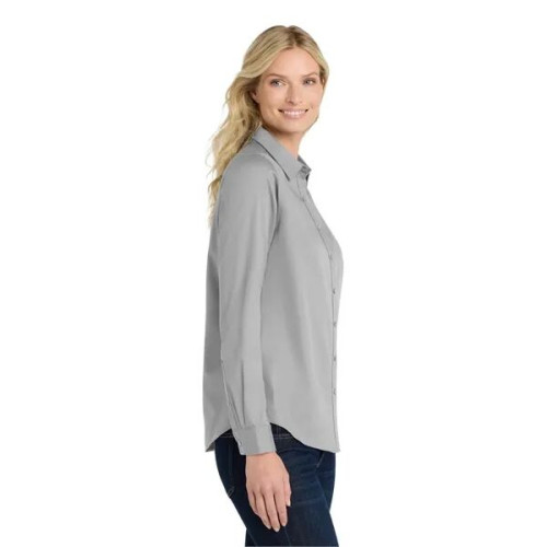 Port Authority Women's Long Sleeve SuperPro React Twill S...