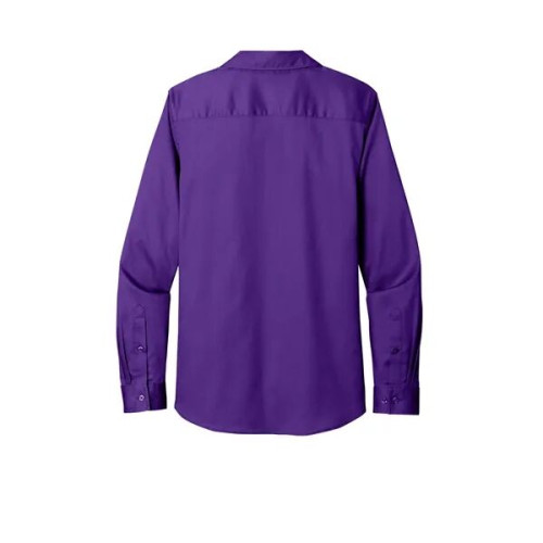 Port Authority Women's Long Sleeve SuperPro React Twill S...