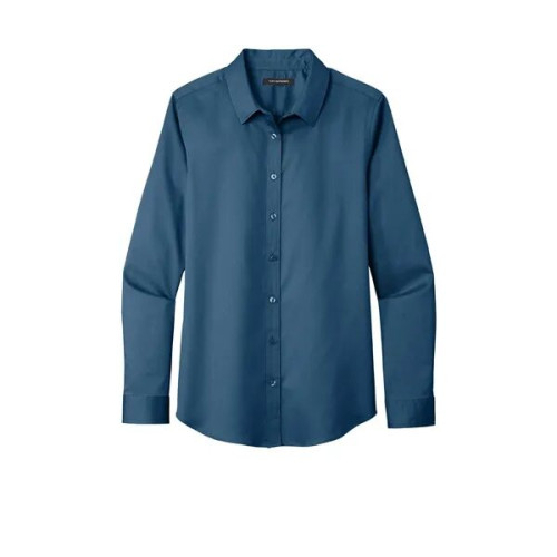 Port Authority Women's Long Sleeve SuperPro React Twill S...