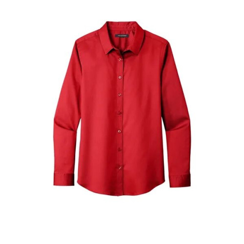 Port Authority Women's Long Sleeve SuperPro React Twill S...