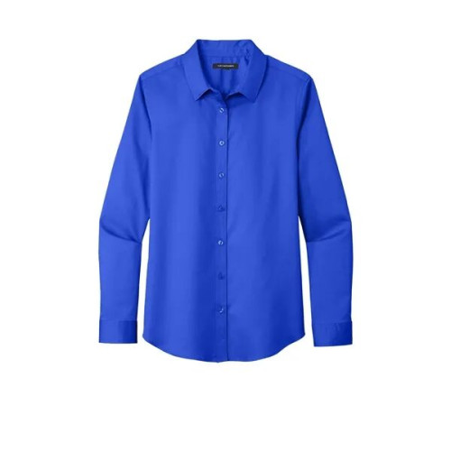 Port Authority Women's Long Sleeve SuperPro React Twill S...