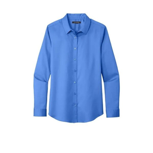 Port Authority Women's Long Sleeve SuperPro React Twill S...