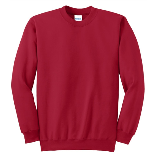 Port & Co Essential Fleece Crewneck Sweatshirt.