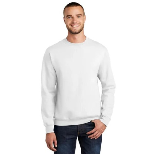 Port & Co Essential Fleece Crewneck Sweatshirt.
