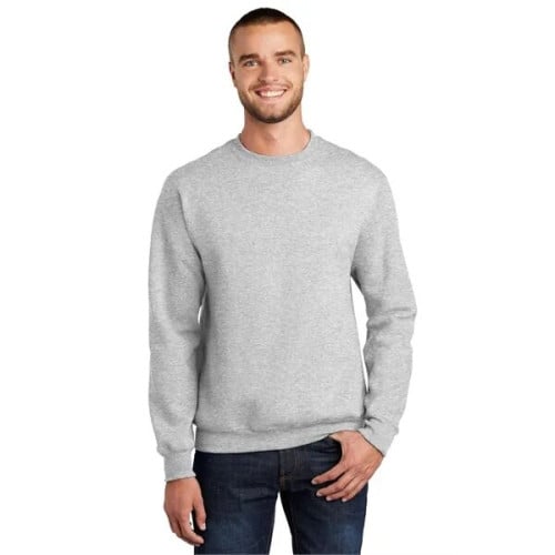 Port & Co Essential Fleece Crewneck Sweatshirt.