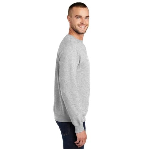 Port & Co Essential Fleece Crewneck Sweatshirt.