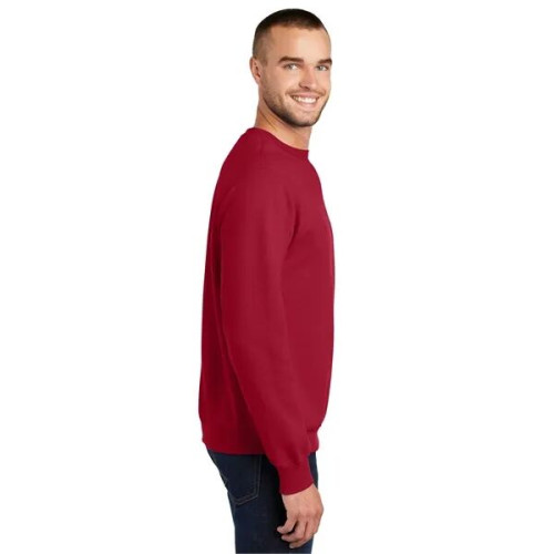 Port & Co Essential Fleece Crewneck Sweatshirt.