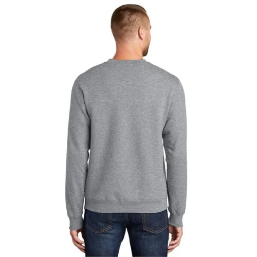 Port & Co Essential Fleece Crewneck Sweatshirt.