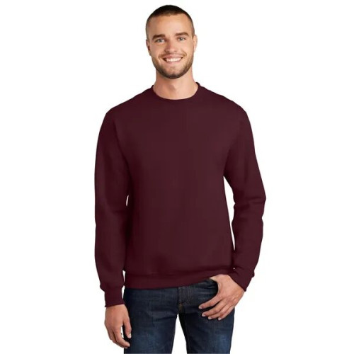 Port & Co Essential Fleece Crewneck Sweatshirt.