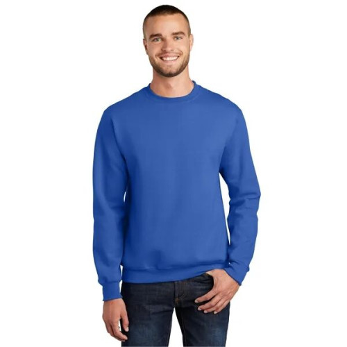 Port & Co Essential Fleece Crewneck Sweatshirt.