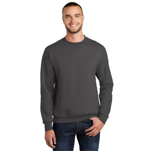 Port & Co Essential Fleece Crewneck Sweatshirt.