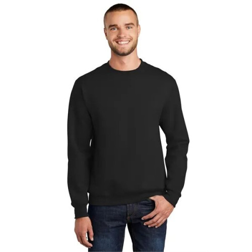 Port & Co Essential Fleece Crewneck Sweatshirt.
