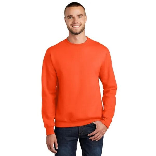 Port & Co Essential Fleece Crewneck Sweatshirt.
