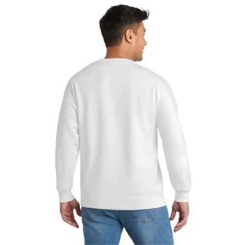 Port & Co Essential Fleece Crewneck Sweatshirt.