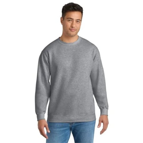 Port & Co Essential Fleece Crewneck Sweatshirt.
