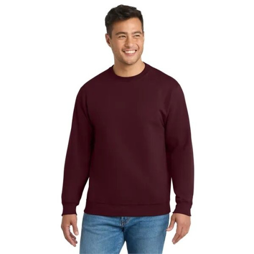 Port & Co Essential Fleece Crewneck Sweatshirt.