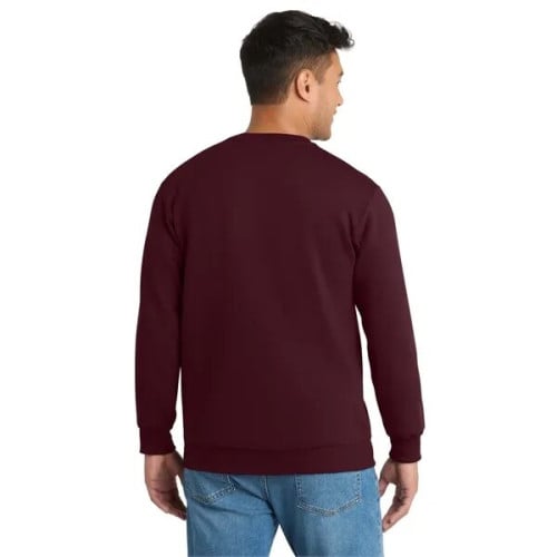 Port & Co Essential Fleece Crewneck Sweatshirt.