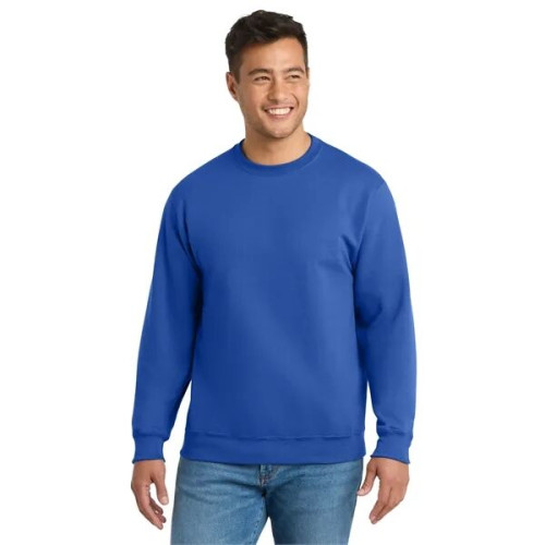 Port & Co Essential Fleece Crewneck Sweatshirt.