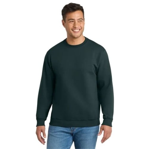 Port & Co Essential Fleece Crewneck Sweatshirt.