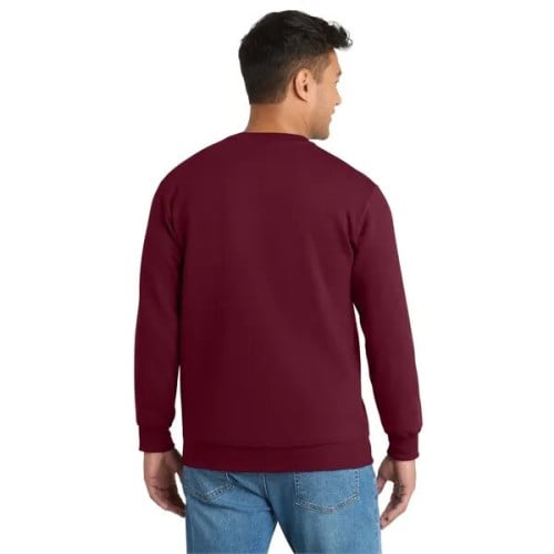 Port & Co Essential Fleece Crewneck Sweatshirt.