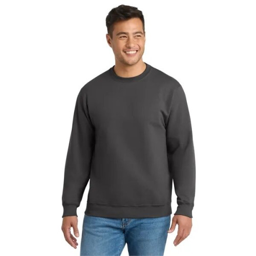 Port & Co Essential Fleece Crewneck Sweatshirt.