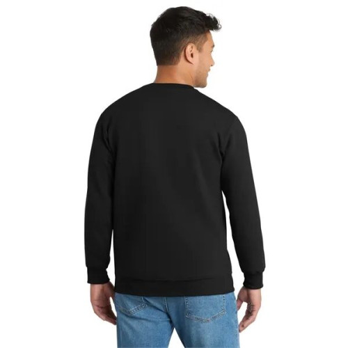 Port & Co Essential Fleece Crewneck Sweatshirt.