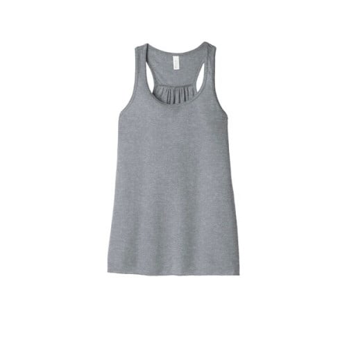 BELLA+CANVAS Women's Flowy Racerback Tank.